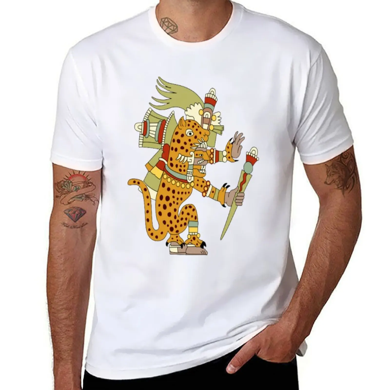 

Tezcatlipoca T-Shirt cotton t shirt pack t shirt custom print T-Shirt