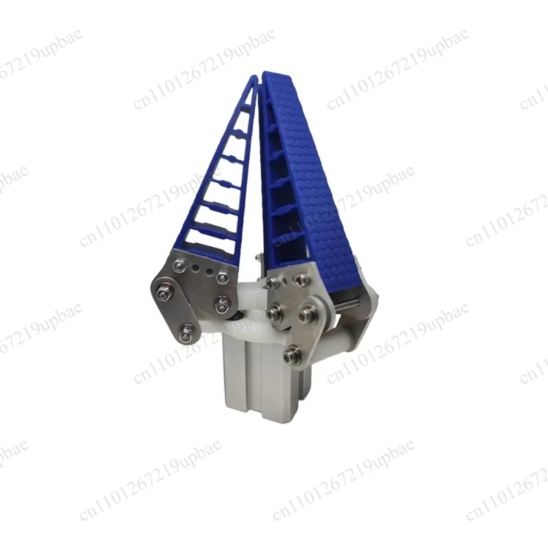 YQ-3-QD Pneumatic Three-Finger Bionic Flexible Robotic Gripper, Soft Adaptive Air-Powered Clamp for Robot Automation