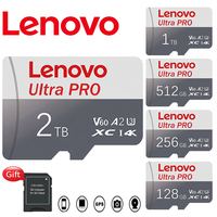 2TB Micro SD Card Lenovo High Speed SD Memory Card 128GB 256GB 512GB MicroSD C10 TF Flash Card for Xiaomi Phone Camera table PC