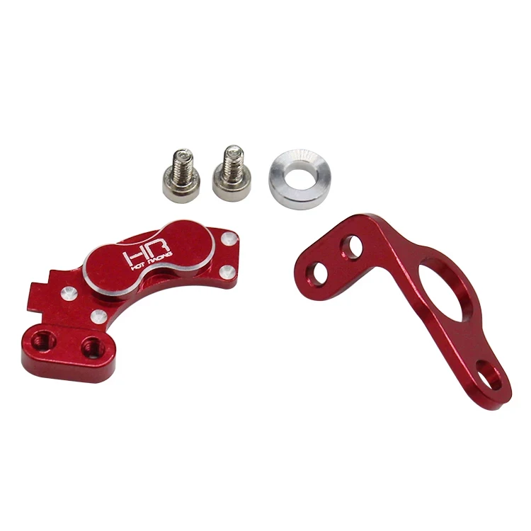 HOT RACING Aluminum Red Brake Caliper Scale Look for Tamiya T3-01 Front Fork TTDR5501 TAM19004479