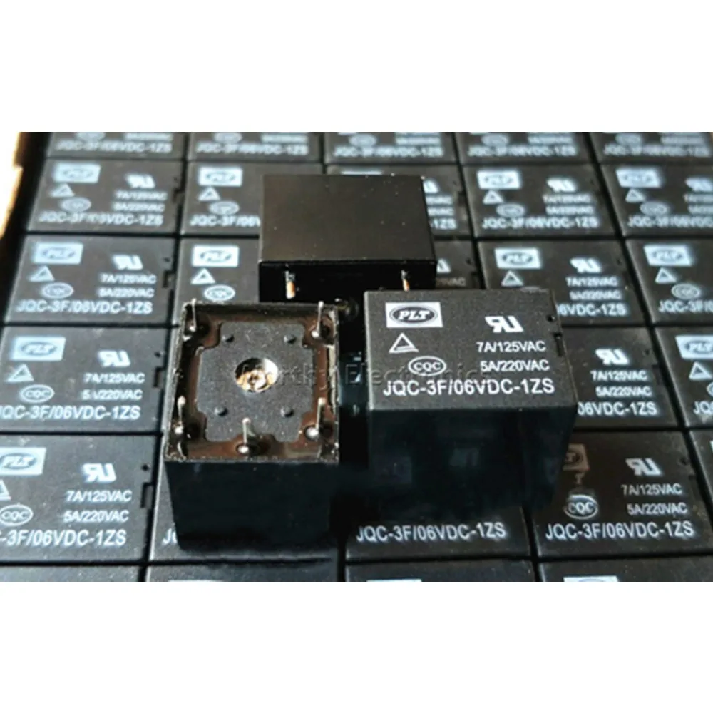 

Бесплатная доставка 10 шт./лот JQC-3F 06VDC-1ZS реле SRD-06VDC-SL-C 5PIN 6V DC6V