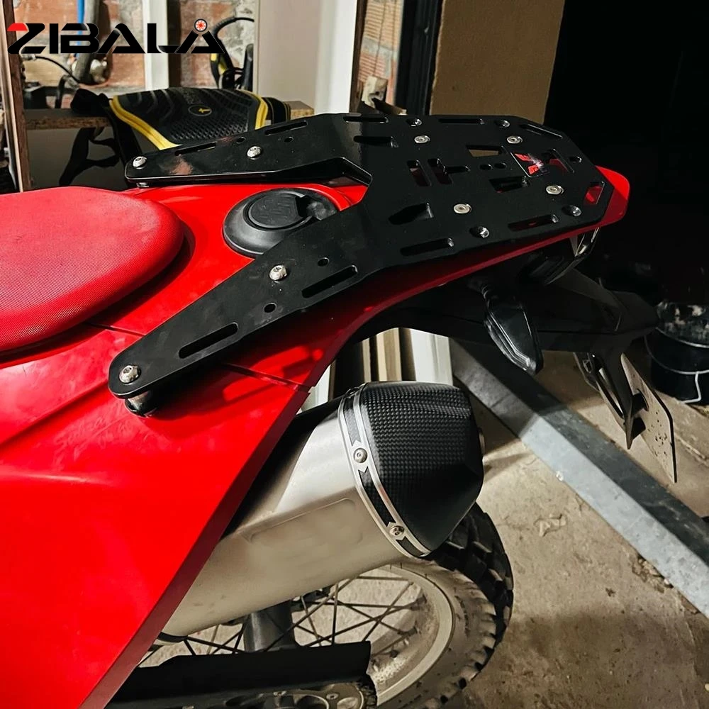 690Enduro 690SMCR Motorcycle Roll Tool Bag Strap Bracket Luggage Carrier Pannier Cargo Rack For 690 Enduro R SMC-R 2008-2018