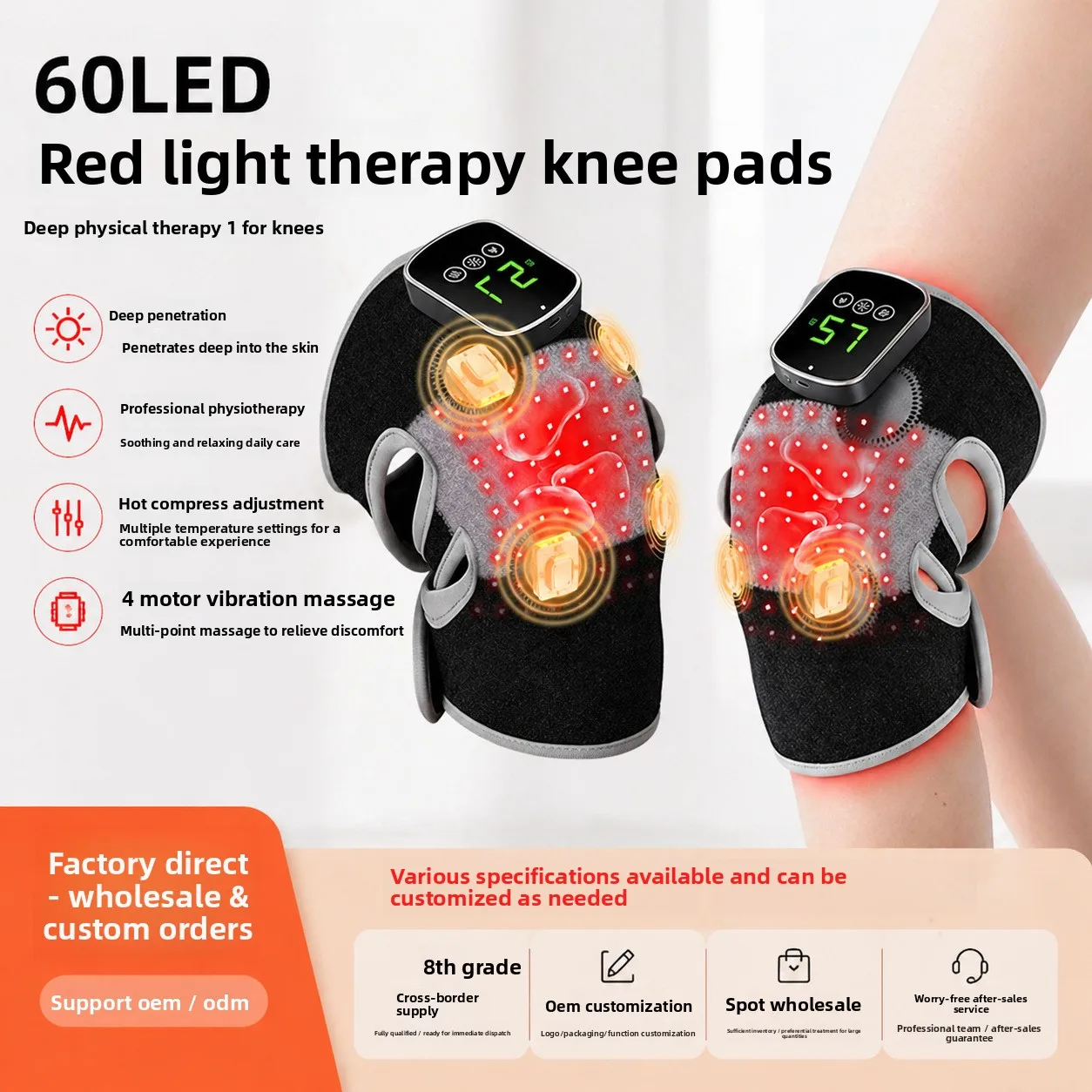 new-red-light-hot-compress-physiotherapy-knee-brace-with-touch-screen-charging-heating-warmth-vibration-and-smart-knee-massager
