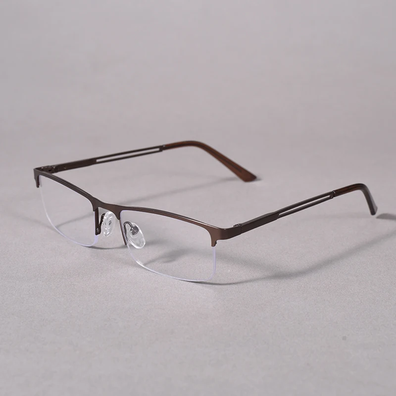 Metall Anti-blau Licht Lesebrille Männer Halb Rahmen Business Brillen Weitsichtige Brillen Dioptrien + 1,25 + 1,75 + 2,25 + 2,75 + 3,5 – Detail 30