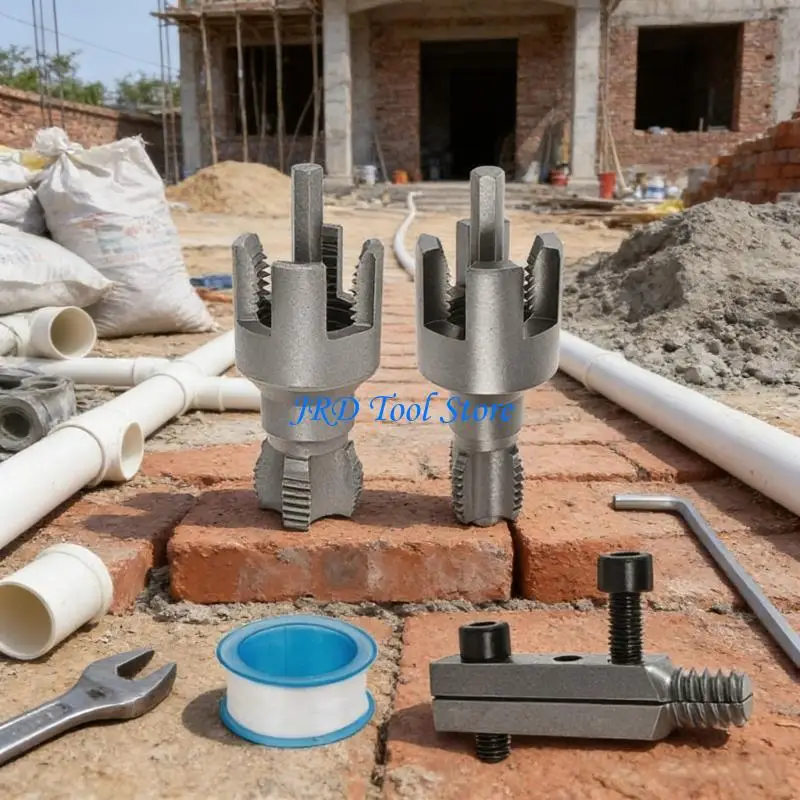 A2UD 1/2Inch 3/4Inch Pipe Internal Pipe Wrench Broken Pipe Extractor Tool Remove Damaged Plastic Pipe Faucet Bolts