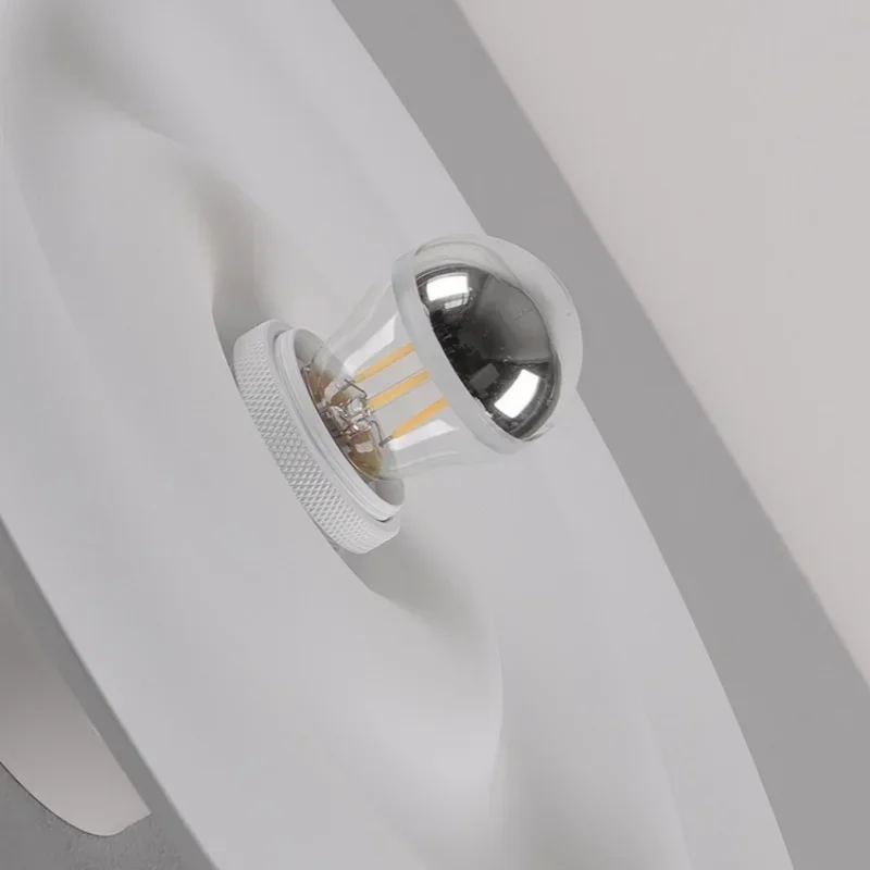 Modern Circular LED Wall Lights Background Walls Staircase Entrances Nordic Designers Water Ripple Decorative Lighting Fixtures