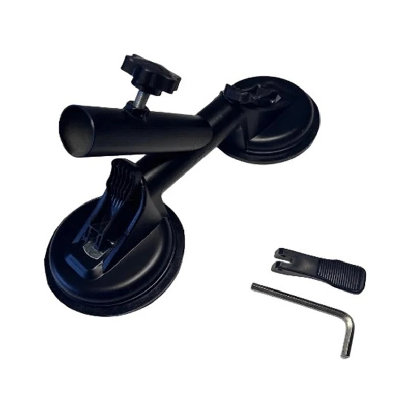 

Reusable Glass Mount Flag Stand With Antislip Silicone For Multiple Scenarios