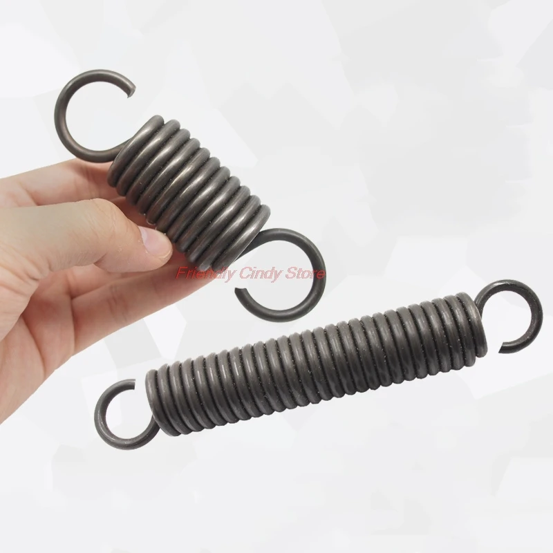 2PCS Custom Steel Tension Spring Big Extension Spring Wire Diameter 3mm Out Diameter 20 22mm Length 80 90 100 120 150 200 250mm