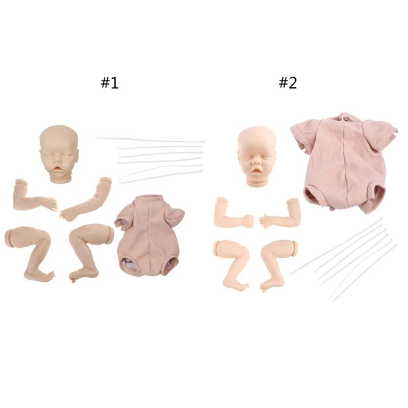 

18in Reborns Assembly Blank for Doll Nurturing for Doll Party Decors Interactive Disassemble Soft Vinyl Empty D