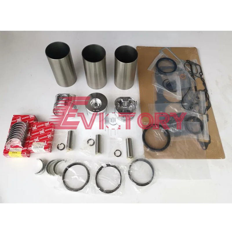 

For Yanmar engine 3TN82E 3TNE82A 3TNE82 rebuild overhaul kit + connecting rod