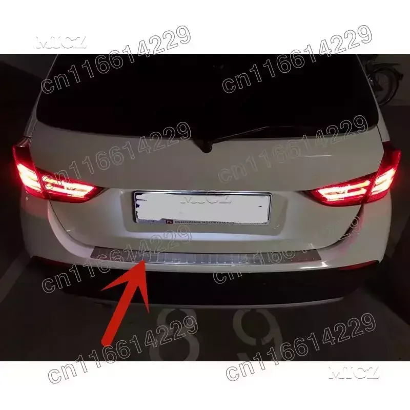 Voor Bmw X1 E84 F48 2009 2010 2011 2012 2013 2014 2015-2023achterbumper Beschermer Dorpel Koffer Achterklep Loopvlak Plaatafdekking