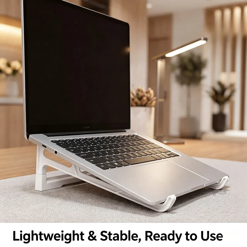 Portable Foldable Laptop Stand - Desk Setup Riser 评论和价格