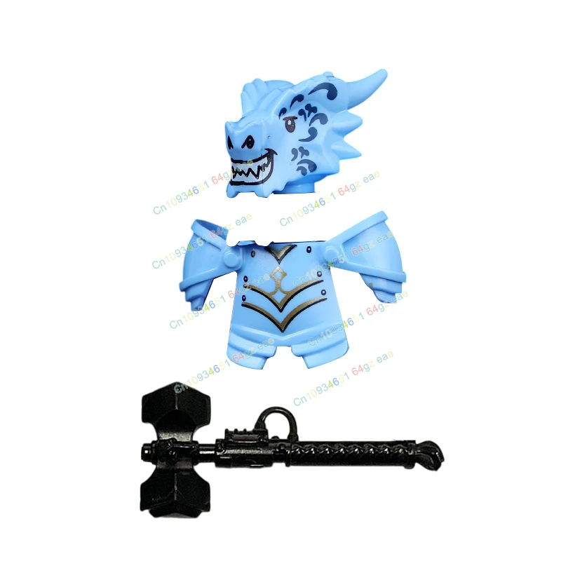QQ04-7 Hot Undead Knight Armatura pesante Dragon Knights Modello Building Blocks accessori Mini action figure Bambini per i giocattoli