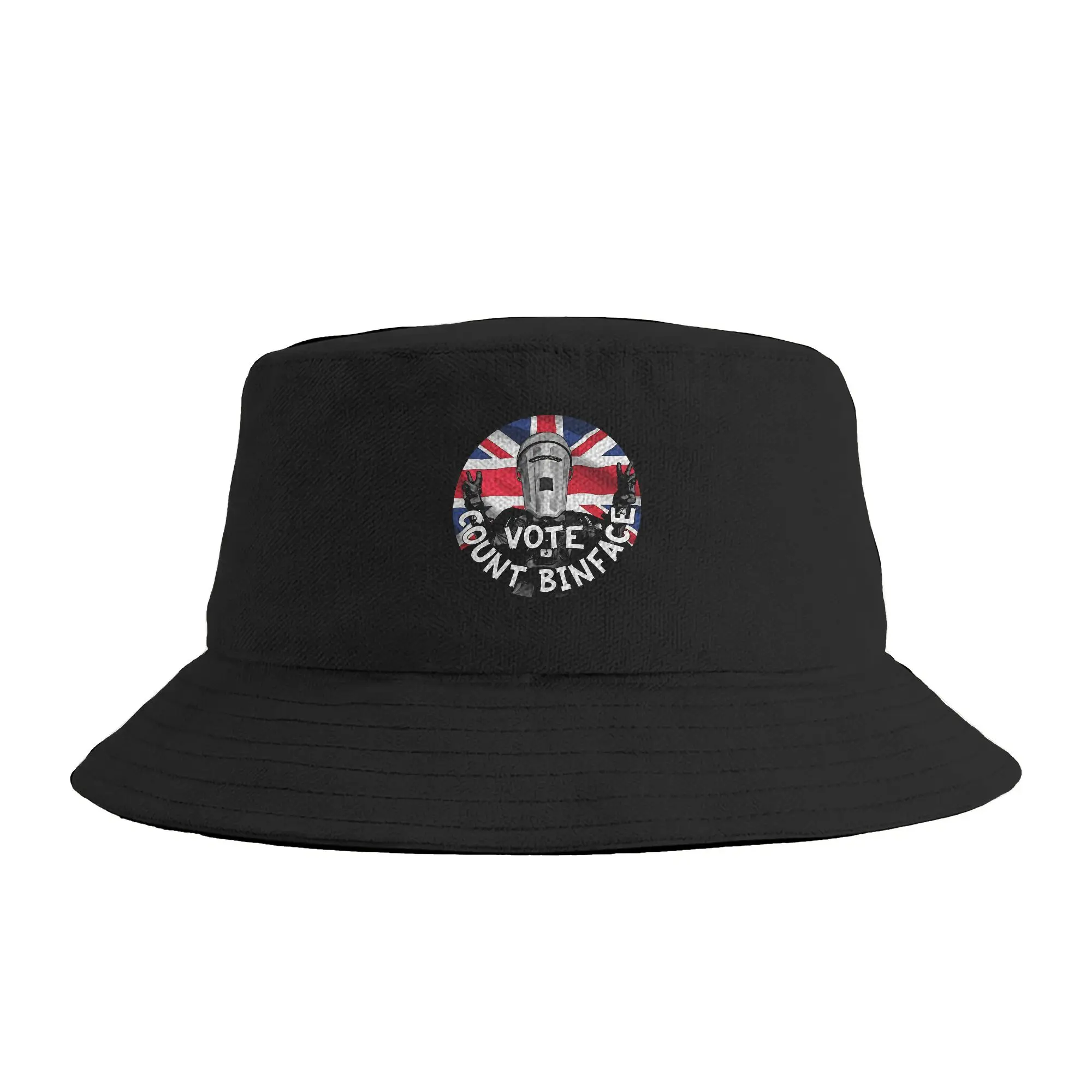 VOTE COUNT BINFACE Bucket Hat For Men Women  Fisherman Hats Fashion Fishing Caps Portable Streetwear Graphic Sun Hats