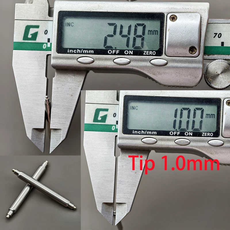 2/4PCS Diameter 2.5mm Fat Spring Bar 20mm 22mm Strap Link Pins Fit SKX007 Tuna 6105 Watch Band Bracelet Spring Bars Part view 2