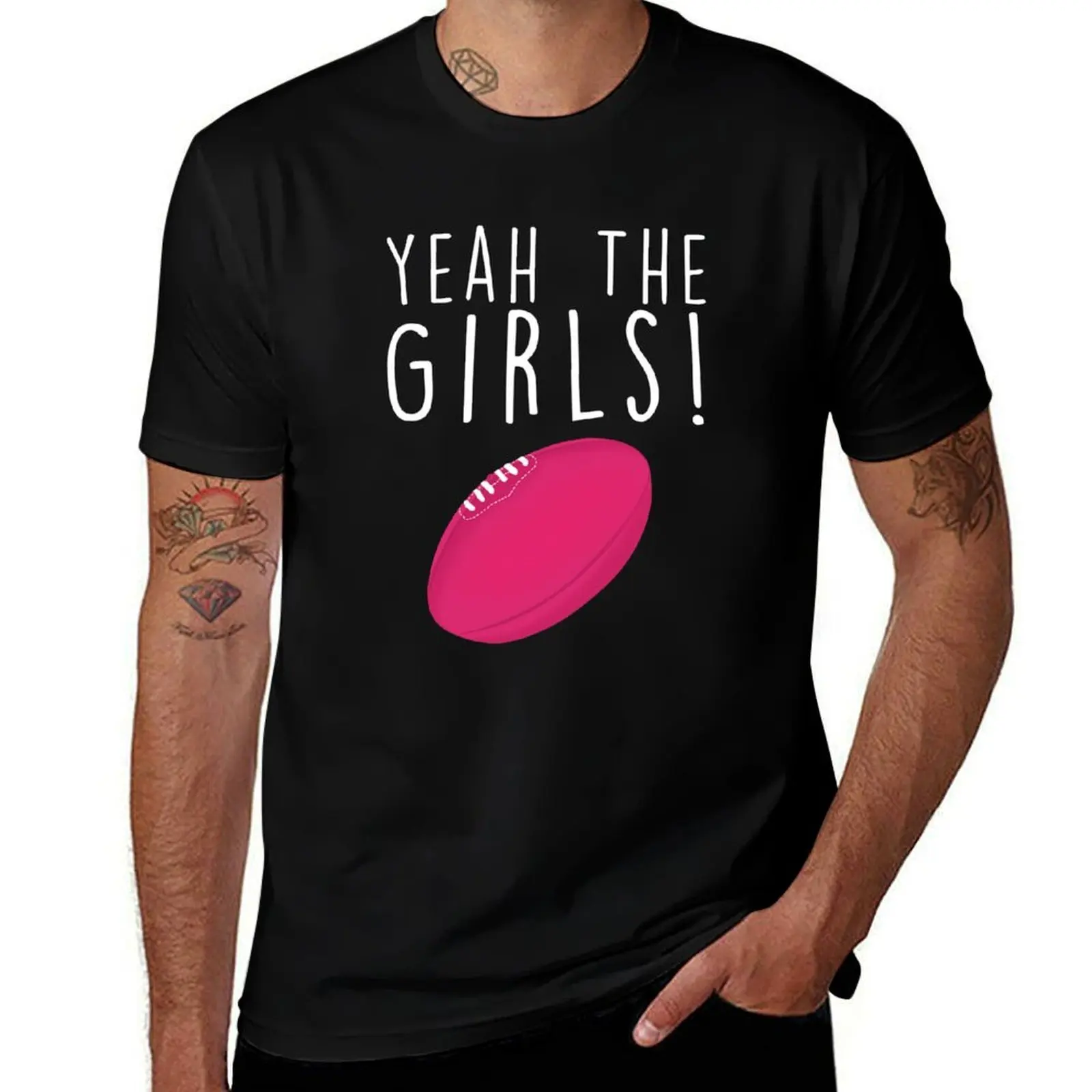 

Yeah The Girls - AFLW Kids T-Shirt t shirts cotton 100% anime t shirts for man t shirt for man 100 percent cotton T-Shirt