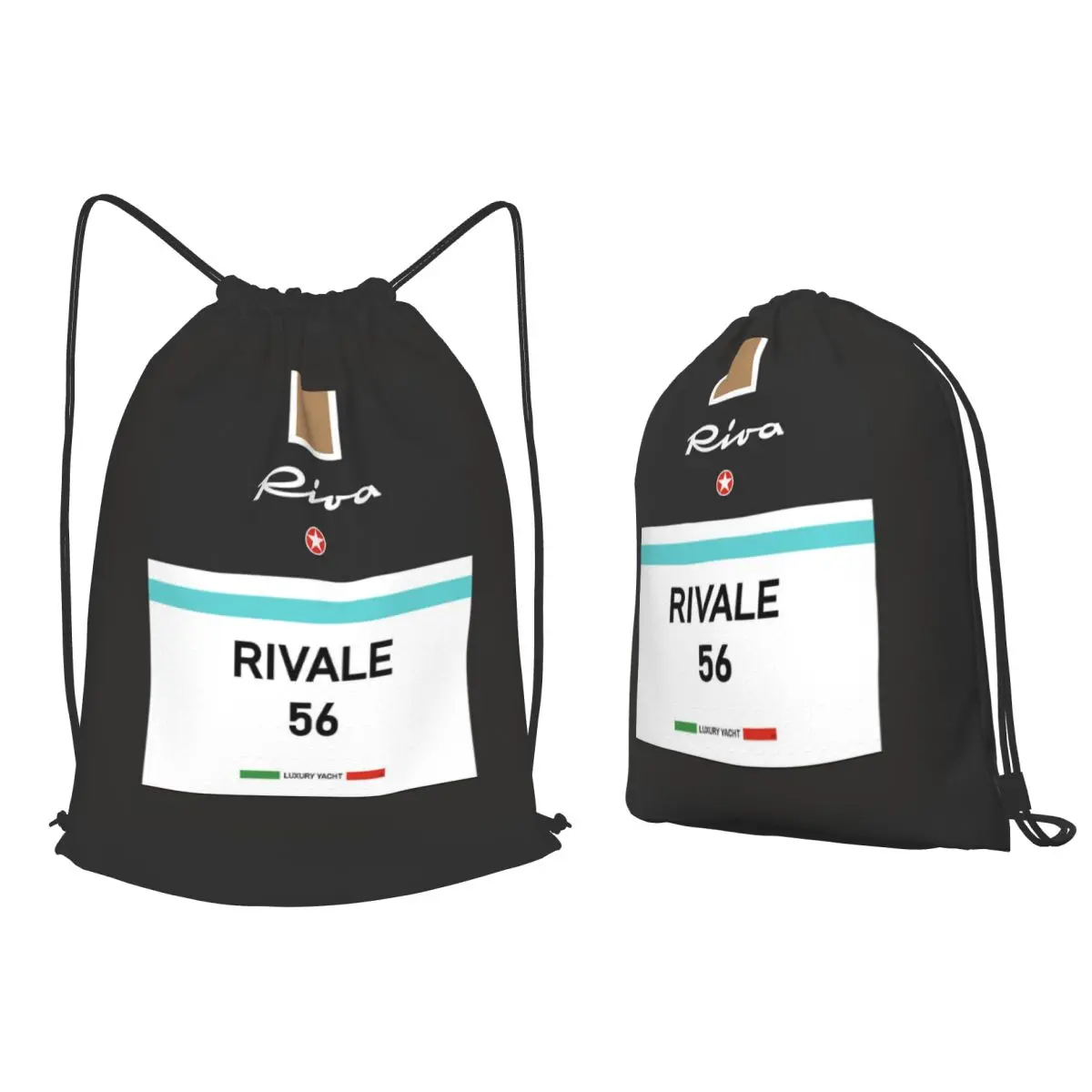 

Rivale Riva Aquarama Italy French Riviera Monaco Vintage Backpacks FashionShoes Bag Book Bags for Man Woman School
