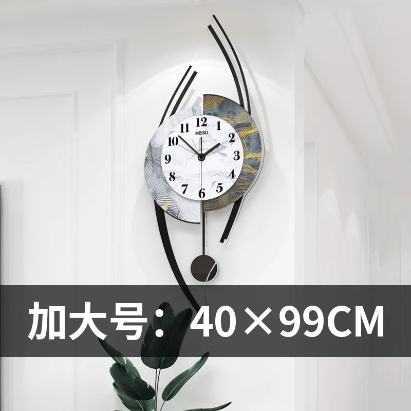 Quartz Luxury Large Wall Watch Japanese Room Silent Nordic Design Unique Wall Clock Mechanism Industrial Relojes Modern BD