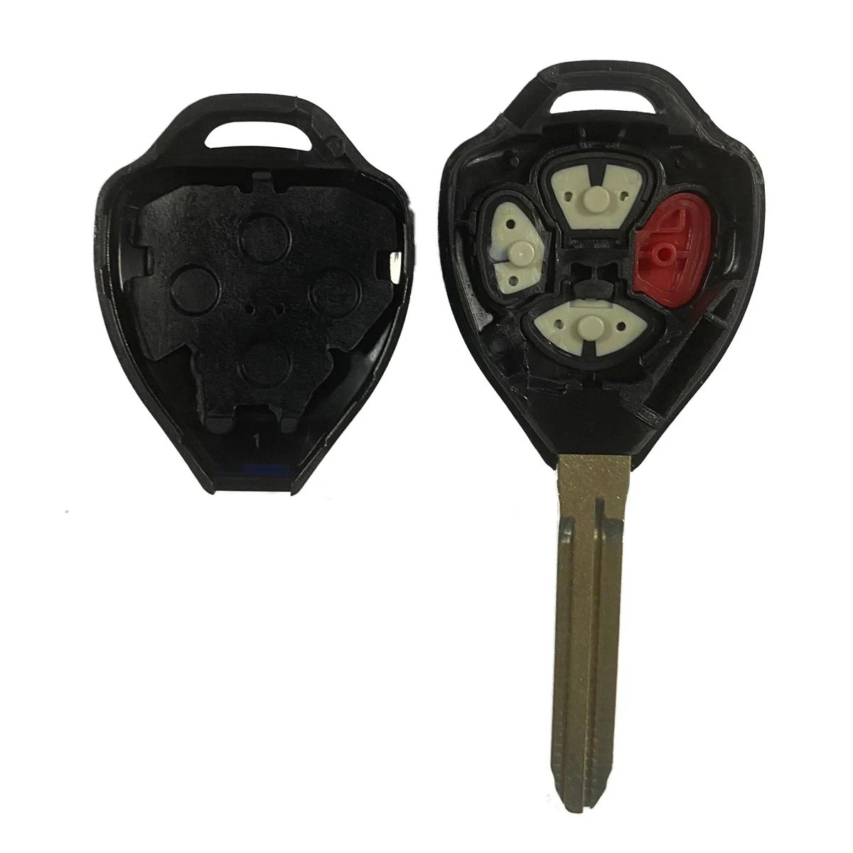 Silky-remote car key, 4D67 chip, Toyota, descendente, Yaris 2005, 2007, 2008, 2009, 2010, brinquedos43, MOZB41TG