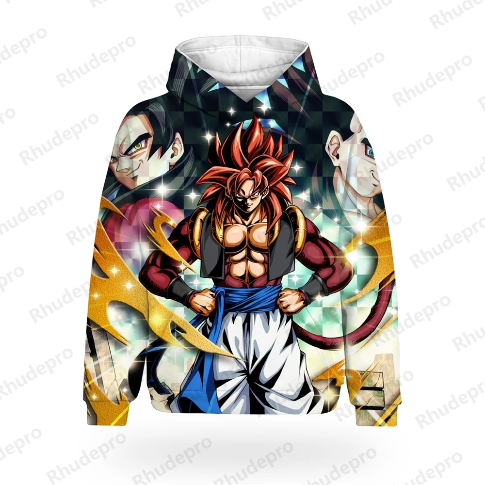 Мужская толстовка с капюшоном, уличная одежда DragonBallZ Y2k 100-5XL, топы с длинными рукавами в стиле Гоку, новый стиль хип-хоп в стиле Харадзюку