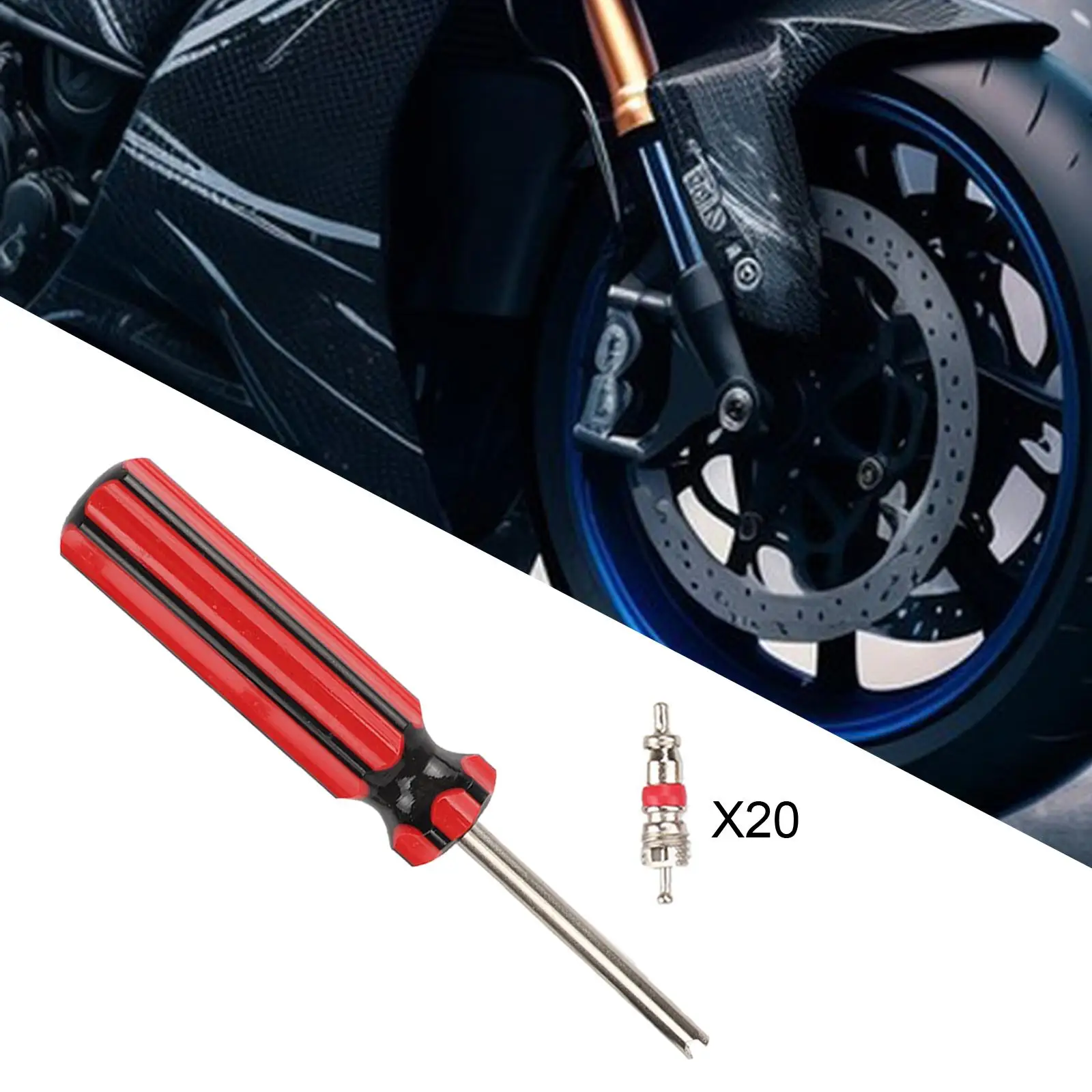 Aksesori Alat Pemasangan Inti Katup A2207 untuk Sepeda Motor Mobil Truk