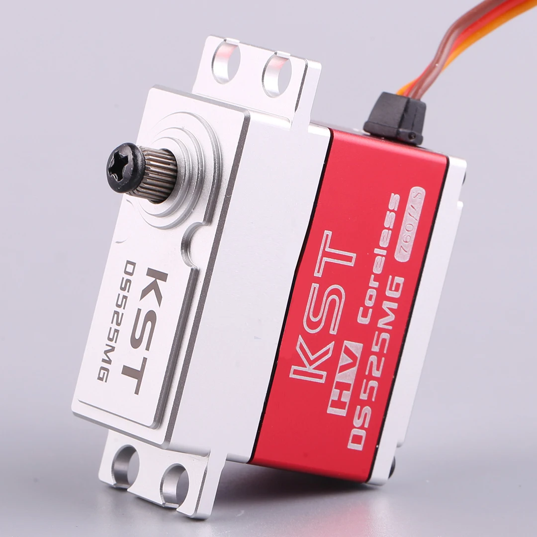 KST DS525MG HV 6-8.4V 7.5kg 760us 2BB Ball Bearing Metal Gear Coreless Digital Servo For RC UAV Car Boat Robot Helicopter Toys