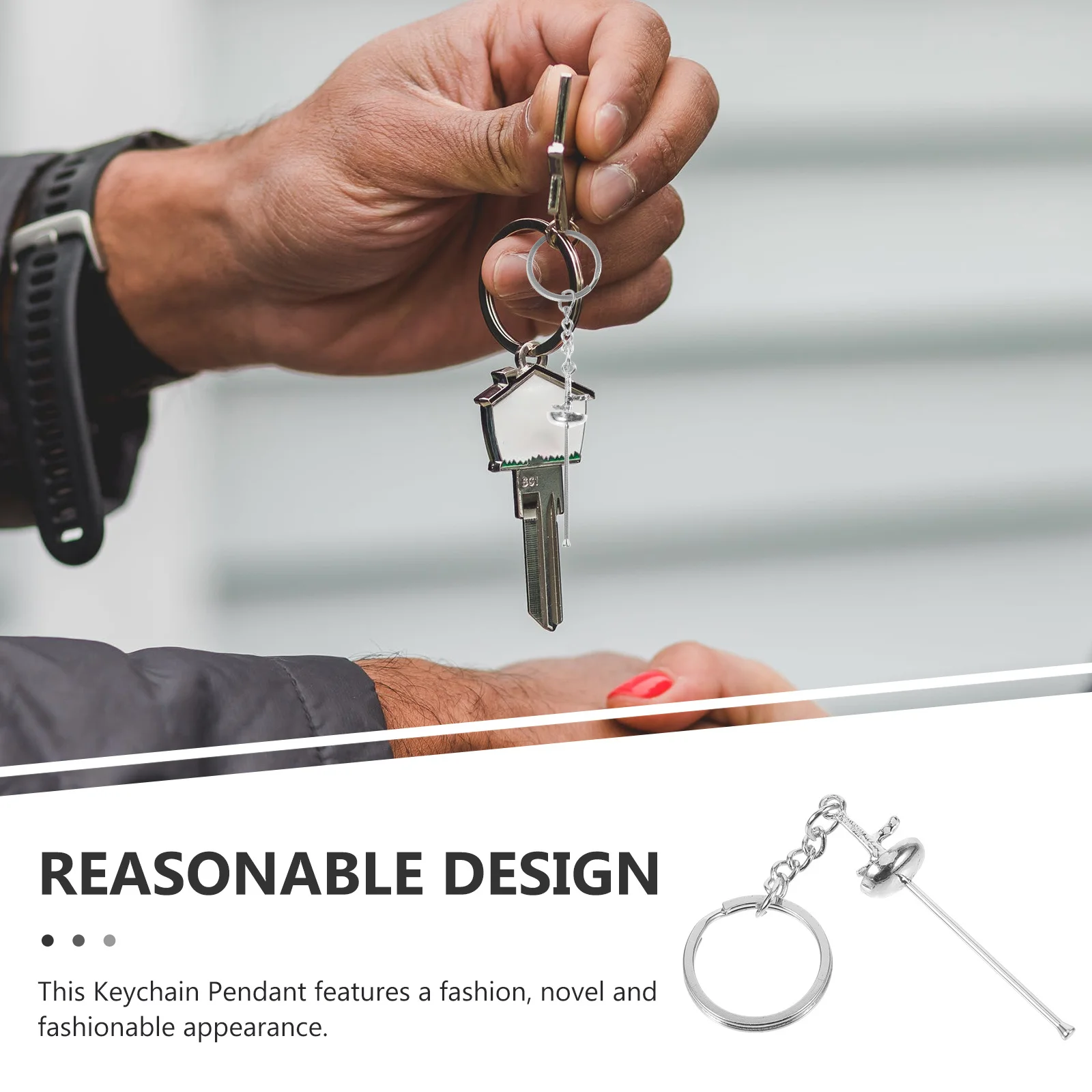 

Fencing Keychain Pendant Fashion Bag Backpack Car Key Ring Hanging Decorative Sports Keychain Gift Fencing Keychains