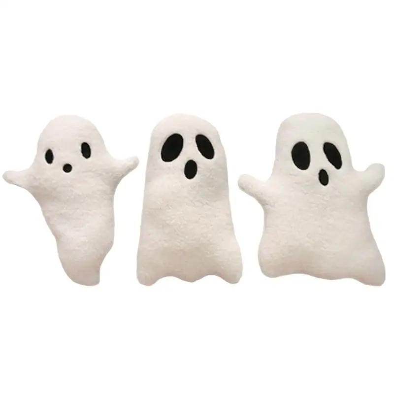 Ghost Plush Stuffed White Plushie Toy Ghost Plush Pillow Soft Cartoon Stuffed Animals Ghost Funny Stuffed Decorative Plush Toy