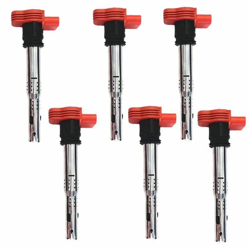 

6PCS 06E905115E 06E905115 For Audi A4 A5 A6 A7 A8 Q5 Q7 R8 For Jetta For Golf Car Ignition Coil