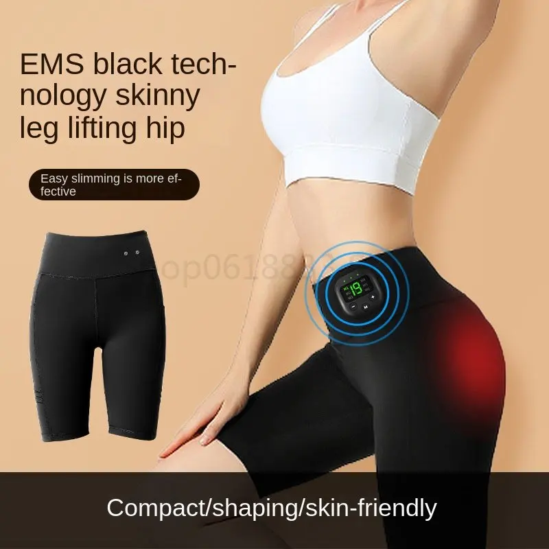 

Micro Current Fitness Pants Wireless Body Training Massage Pants Fitness Bodybuilding Pro Muscle Stimulator EMS Short