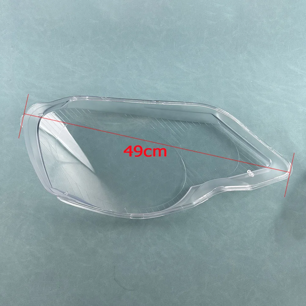 Headlight Cover Lens For Volkswagen VW Polo 2006-2010 Transparent Lamp Shell Lampcover Plexiglass Replace The Original Lampshade