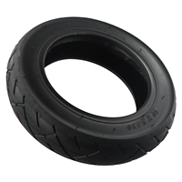 Enjoy a Smooth Ride with 10 Inch Electric Scooter Tubeless Tire 10X2 125 Front Rear Wheel Tyre Black Color Sturdy and Reliable
