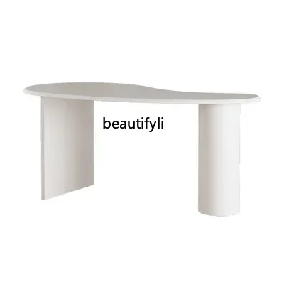 183F Solid wood special-shaped simple modern writing table creative computer table homestay designer desk