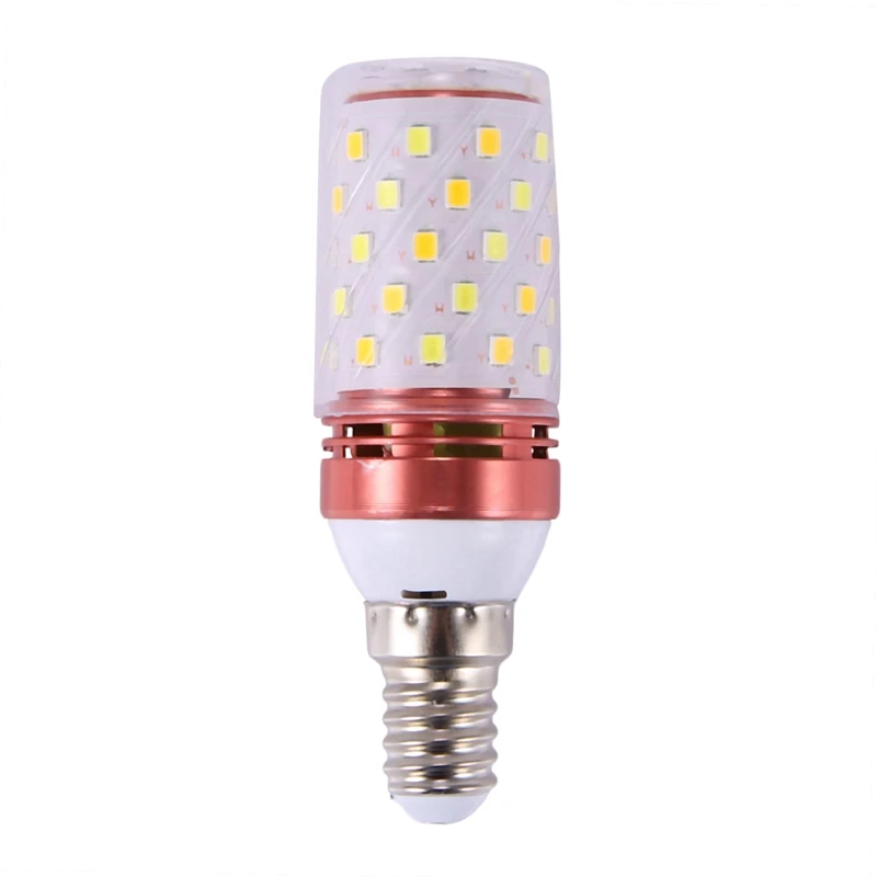 LJL-2X 3 document TemperIndicIntegrated SMD LED Lampe de maïs E14/inda AC85V - 265V blanc chaud haute économie d'énergie lumineuse