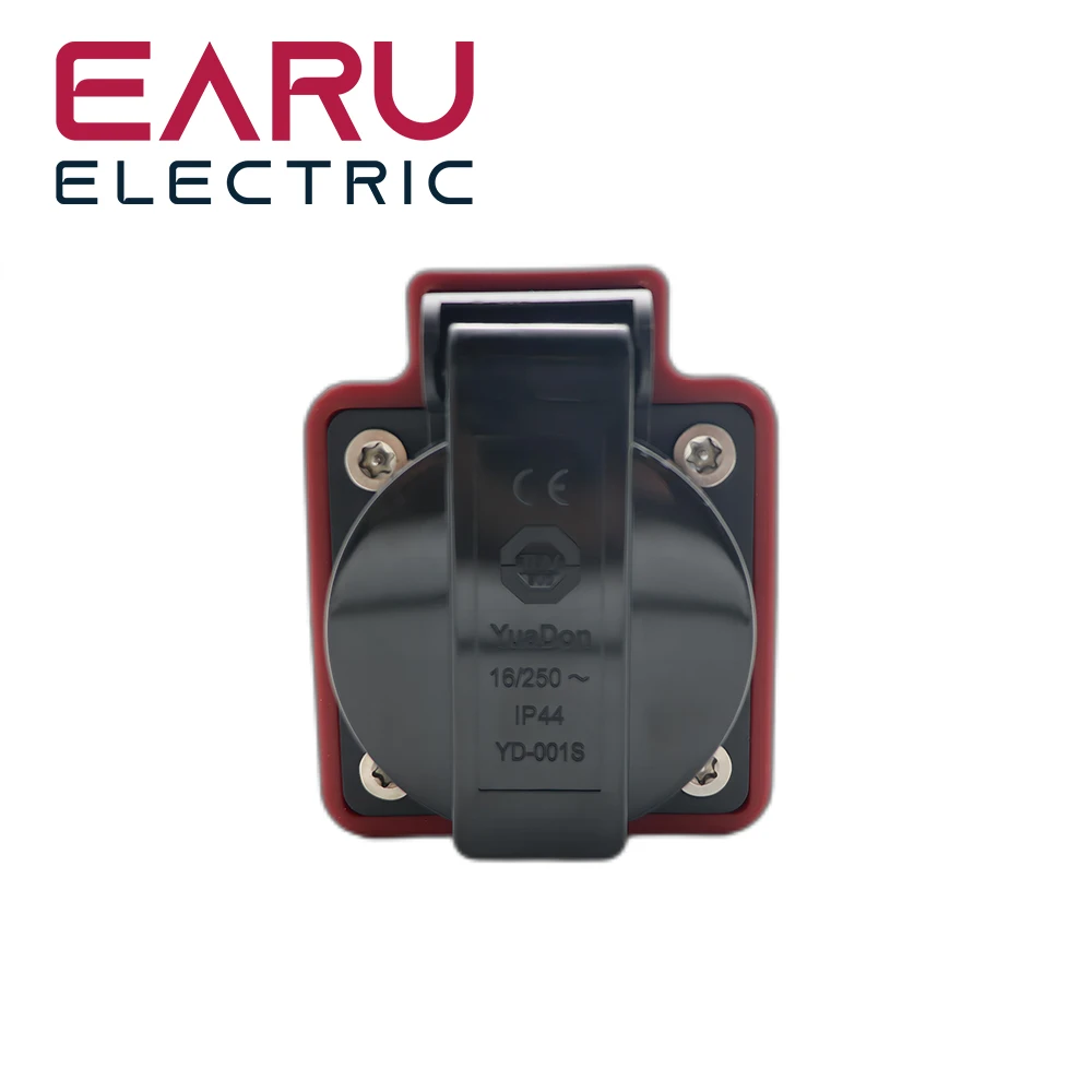 Draagbare 220 V Type 2 Stekker naar Schuko Socket U Plug EV Opladen Adapter Voor EV Charger EV Connector earu