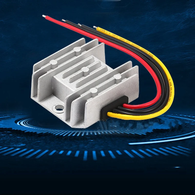 Y14ADC-DC Transverter 12V Step Up to 24V 3a 72W Car Power Converter Regulator Waterproof Universal Converter