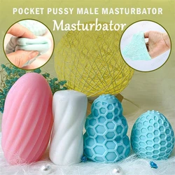 Masturbators Cup With 3D Textured Tight Vaginal Stroker Male Masturbators Sex Toys Portable Sex Doll Comfortable Pocket Pussy