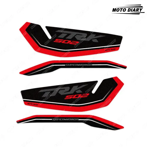 Imagen 2 del producto Pegatinas protectoras de manos para motocicleta, Kit de calcomanías de protección para Benelli TRK502 TRK 502 X TRK 502X 2020-2025 2024