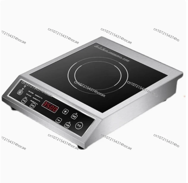 3500W high-power single-head induction cooker button control maximum load-bearing 50KG black crystal panel