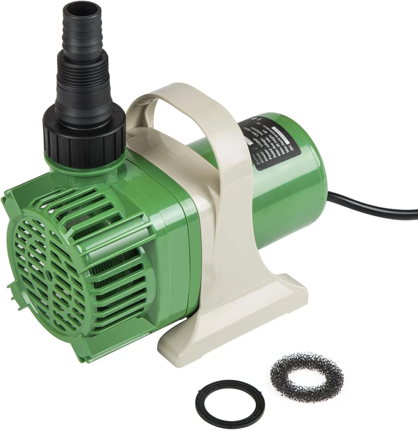 Pond Pump, Prostormer 1400GPH Submersible Water Pump with 9ft High Lift for Fish Tank, Pet Fountain, Garden, Hydroponic