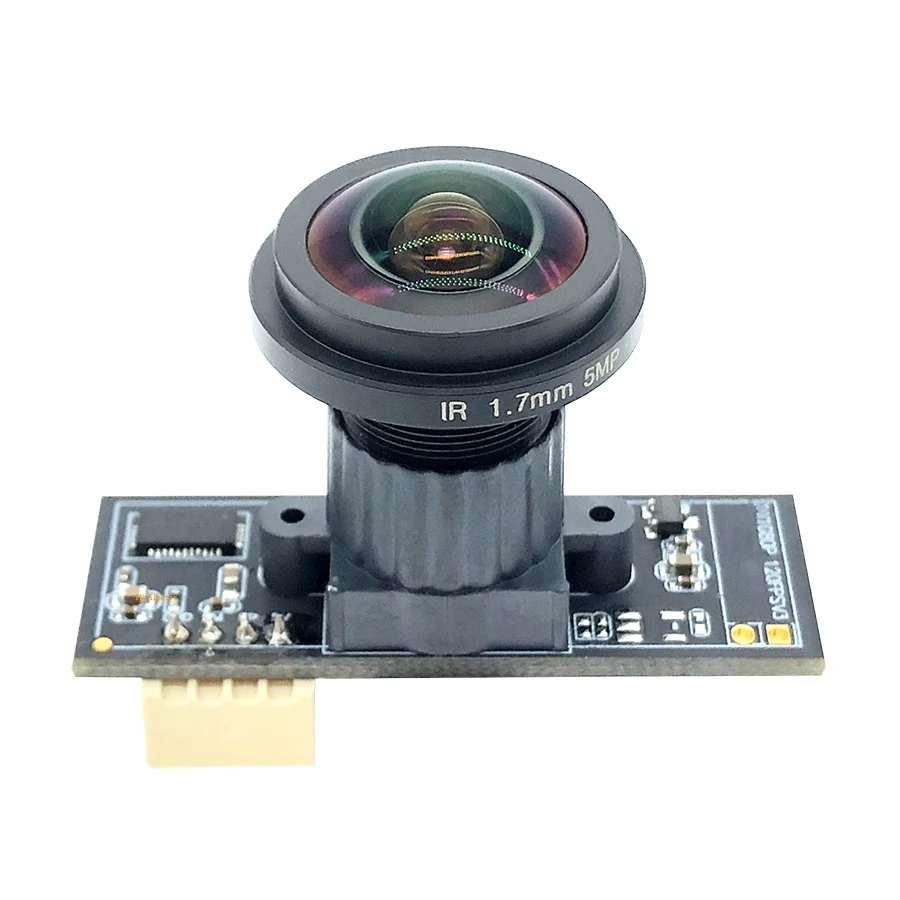 180 °   Módulo de câmera usb olho de peixe grande angular 2mp ov2710 1080p mjpeg 640*480 120fps alta velocidade linux uvc webcam vigilância
