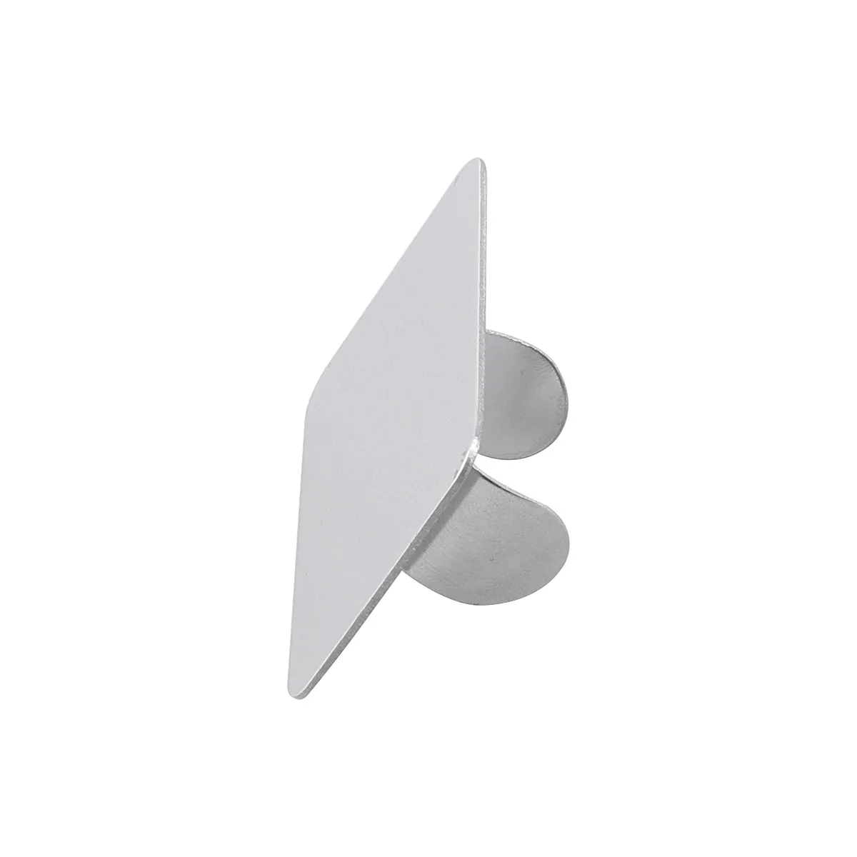 1Pcs Mini Nail Art Palette Ring Stainless Steel Mixing Makeup Pallet Foundation Lipstick Concealer Manicure Tool DIY Nail Salon view 5