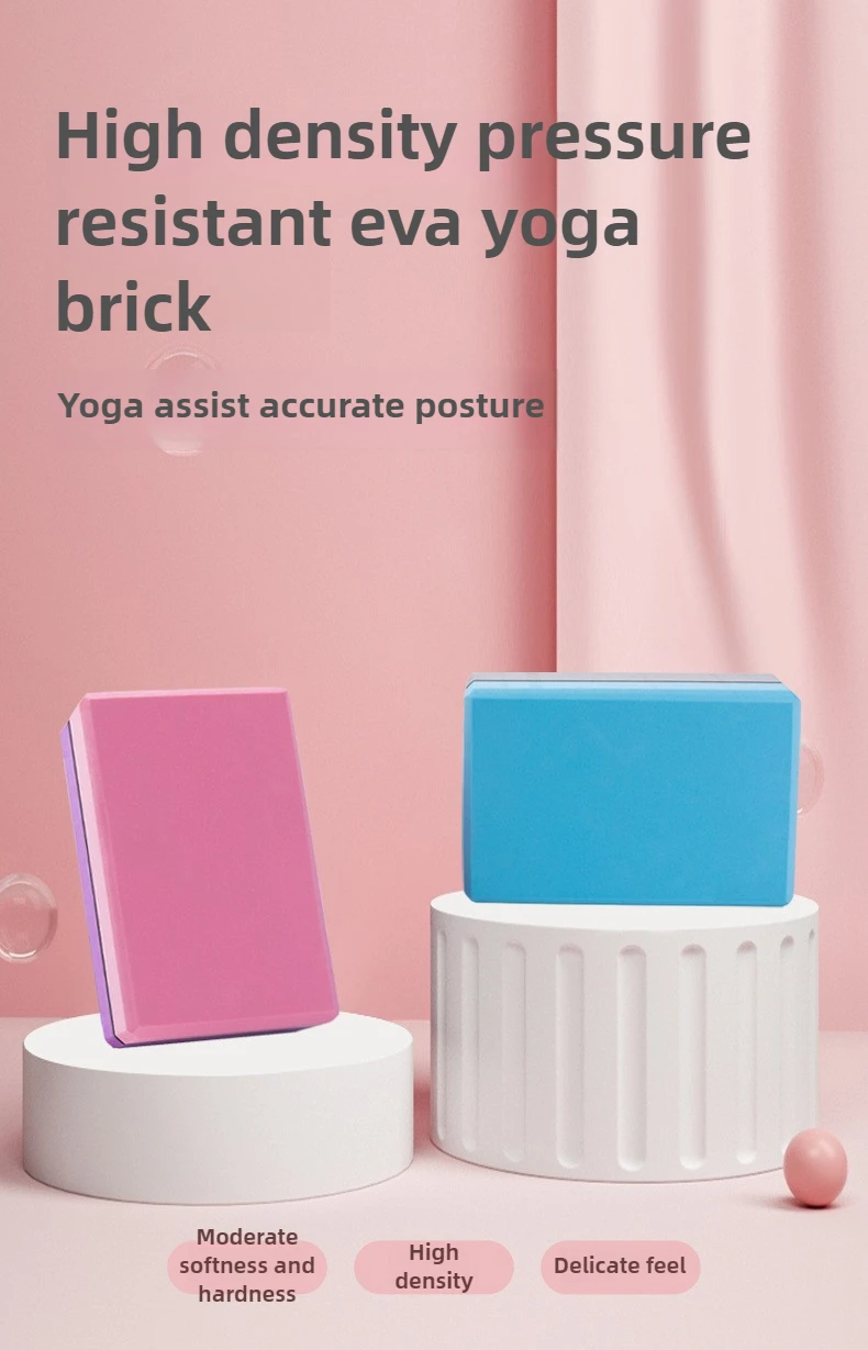 

Оборудование для пилатеса Коврик для йоги EVA Блок для йоги Противоударный Прочный Легкий Тренажерный зал Инструмент для растяжки 요가 매트