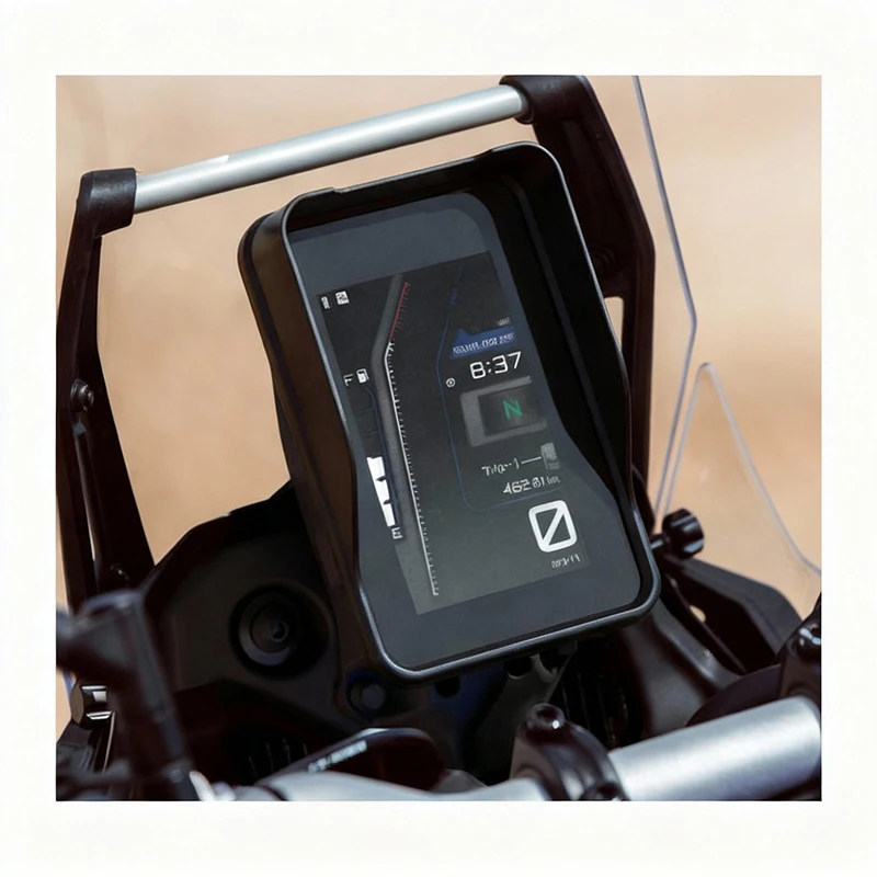 FOR TENERE 700 WORLD RAID 2022-2024 2023 Dashboard Sun Visor Shield Cover Instrument Screen Sunshade Guard Anti-Glare Protection