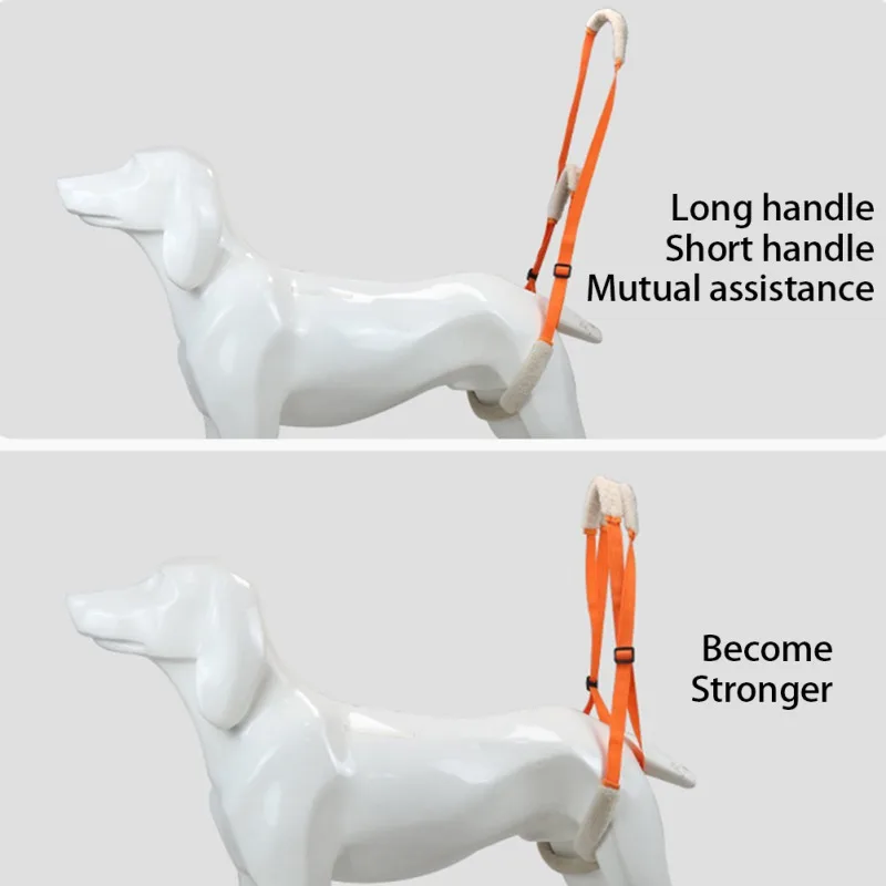 Pet Rear Leg Support Aid Sling Pet Dog Lift Harness For Elderly Dog With Poor Stability Back Legs Hip Disabled Joint Injury