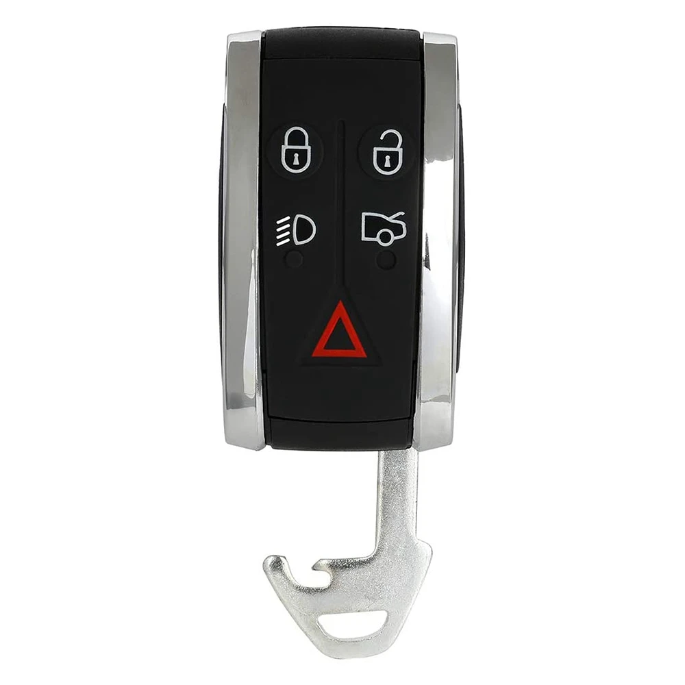 لجاكوار مفتاح قذيفة جاكوار 5 زر XK XKR مفتاح السيارة Shell-T47C #1