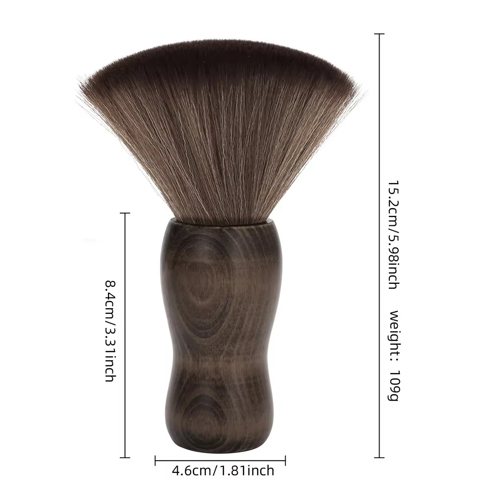 Soft Hair Brush for Barber Salon Neck Face Duster Styling Tool Hair Cutting Cleaning Hairdressing Tool