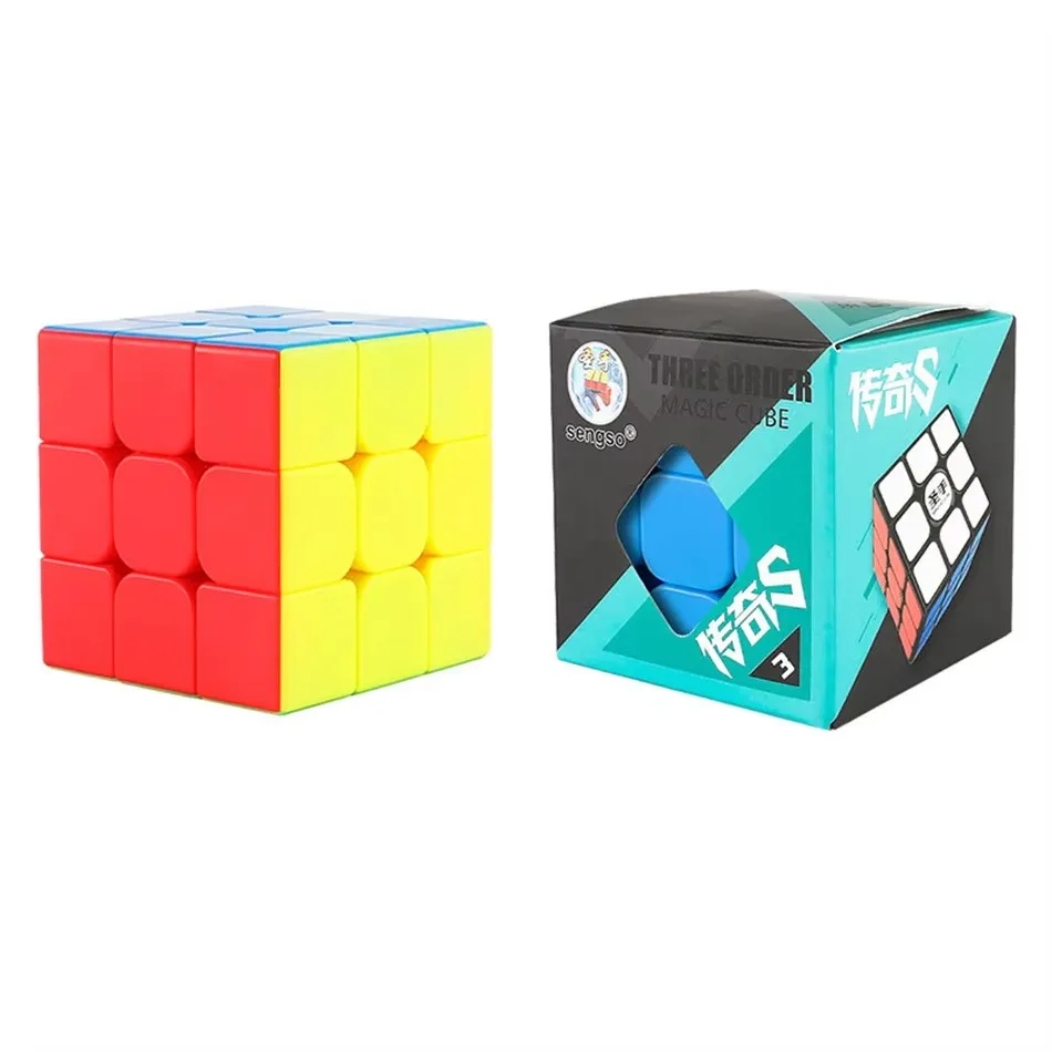 LEGEND Legend of the Master S 3×3×3 series professional cube educational toys Legend S speed cube children's playmates.