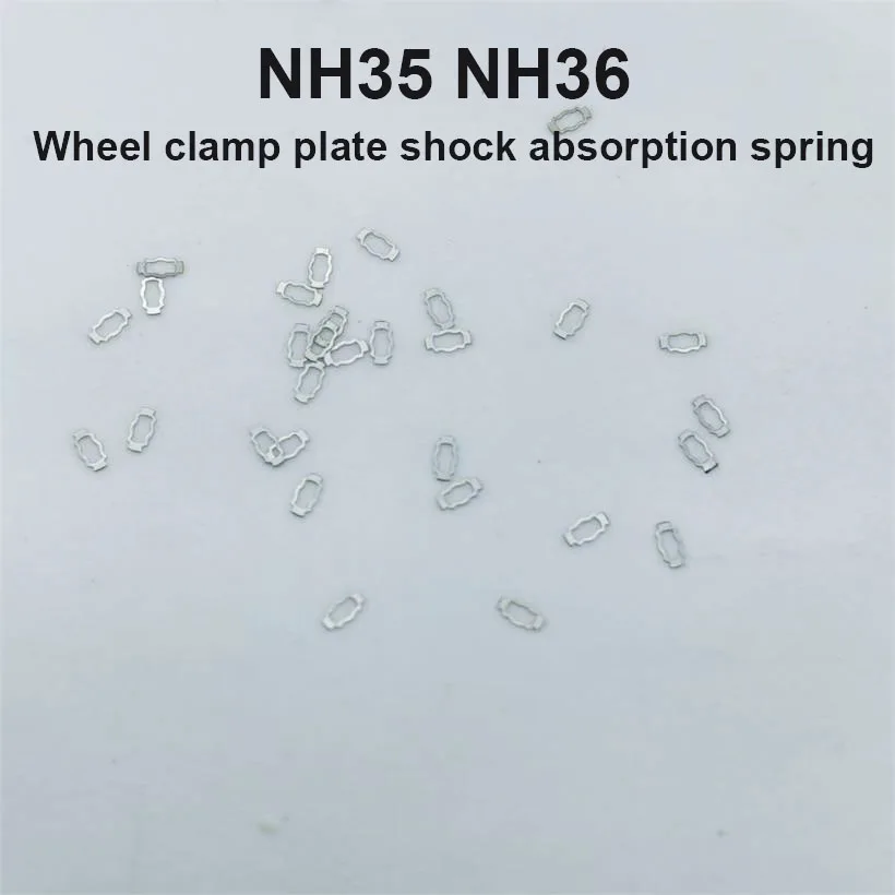 Shock-Absorbing Spring Card Watch Repair Part for NH35 NH36 Movement Wheel Clamp Plate - Watch Accessories