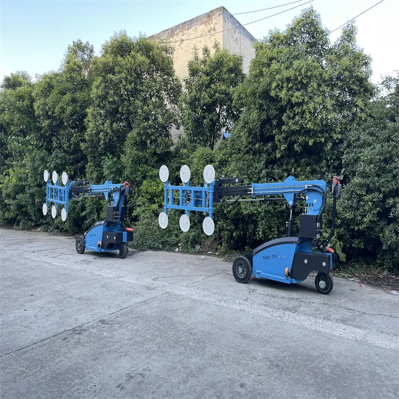 Movable Vacuum Lifter Robot for Glass Steel Marble Wood Plate